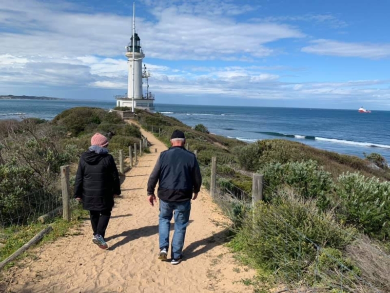 Point Lonsdale to Queenscliff beach walk Walking Maps